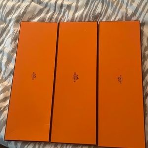 Hermes tie boxes